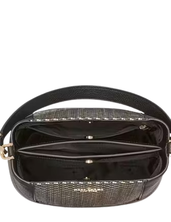 Kate Spade New York Lena Straw Bucket Bag Black