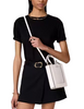 Kate Spade New York Lena Straw Mini Tote  Meringue