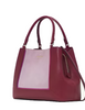 Kate Spade New York Lena Suede Colorblock Medium Satchel Blackberry Preserves