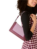 Kate Spade New York Lena Suede Colorblock Medium Shoulder Bag Blackberry Preserves