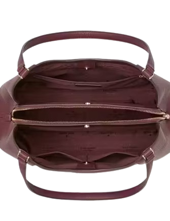 Kate Spade New York Lena Triple Compartment Shoulder Cherrywood