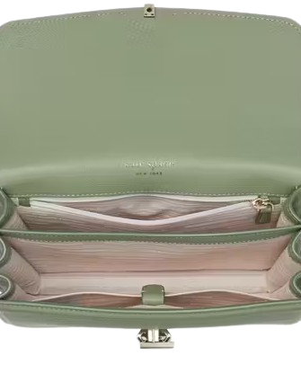 Kate Spade New York Locket Large Flap Shoulder Bag Romaine