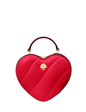 Kate Spade New York Love Shack Quilted 3D Heart Crossbody