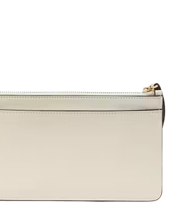 Kate Spade New York Lucy Applique Medium L-Zip Wristlet Meringue