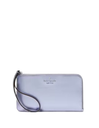 Kate Spade New York Lucy Medium L-Zip Wristlet Candied Flower