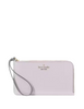 Kate Spade New York Lucy Medium L-Zip Wristlet Pastel Lavender