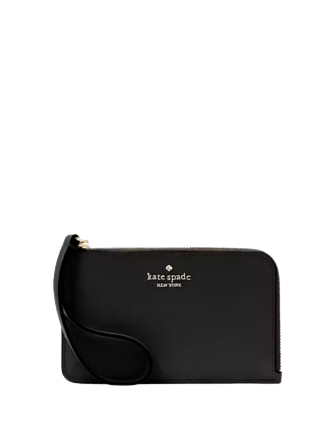 Kate Spade New York Lucy Small Card Holder Wristlet Black