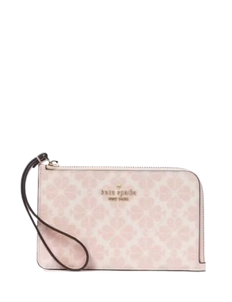 Kate Spade New York Lucy Small L-zip Wristlet Rose Smoke
