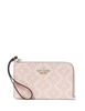 Kate Spade New York Lucy Small L-zip Wristlet Rose Smoke