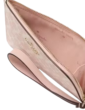 Kate Spade New York Lucy Small L-zip Wristlet Rose Smoke