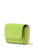 Kate Spade New York Madison Card Case Crossbody Grasshopper Green