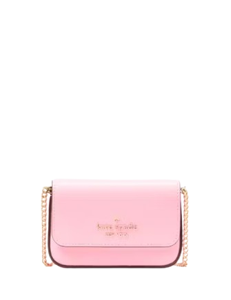 Kate Spade New York Madison Card Case Crossbody Pink Apple