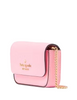 Kate Spade New York Madison Card Case Crossbody Pink Apple