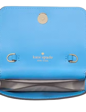 Kate Spade New York Madison Card Case Crossbody Tide Pool