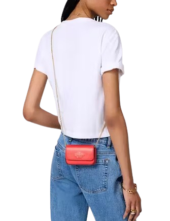 Kate Spade New York Madison Card Case Crossbody Tomato Slice