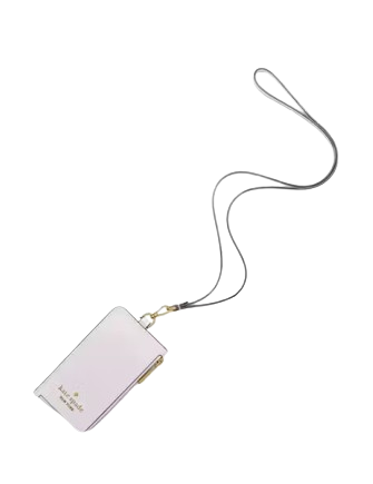 Kate Spade New York Madison Card Case Lanyard Pale Amethyst