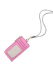 Kate Spade New York Madison Card Case Lanyard Surf Pink