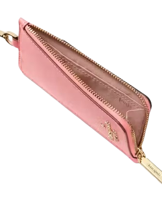 Kate Spade New York Madison Card Case Lanyard Terracotta Tile