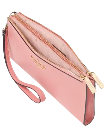 Kate Spade New York Madison Double Zip Wristlet Terracotta Tile