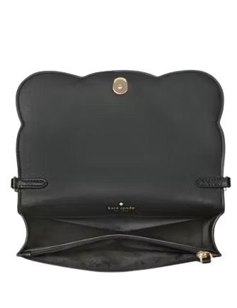 Kate Spade New York Madison Floral Applique Willow Mini Crossbody Black