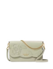 Kate Spade New York Madison Floral Applique Willow Mini Crossbody Sage Bundle