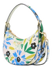 Kate Spade New York Madison Floral Crescent Shoulder Bag Cream