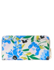 Kate Spade New York Madison Floral Large Continental Wallet Cream