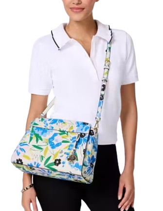 Kate Spade New York Madison Floral Medium Top Handle Satchel Cream Multi