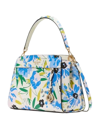 Kate Spade New York Madison Floral Medium Top Handle Satchel Cream Multi