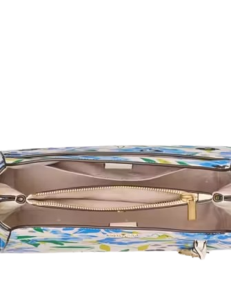 Kate Spade New York Madison Floral Medium Top Handle Satchel Cream Multi
