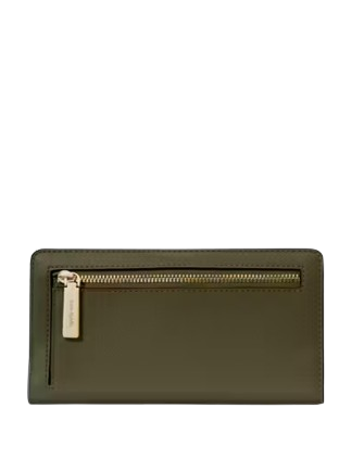 Olive green kate spade wallet on sale