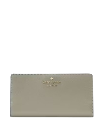 Kate Spade New York Madison Large Slim Wallet Dusky Pine