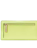 Kate Spade New York Madison Large Slim Wallet Lime Slushy