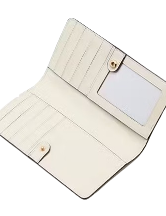 Kate Spade New York Madison Large Slim Wallet Matcha Latte