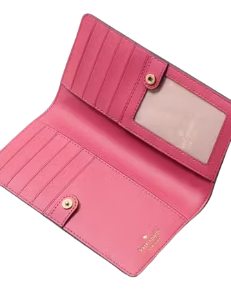 Kate Spade New York Madison Large Slim Wallet Terracotta Tile