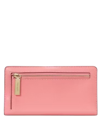 Kate Spade New York Madison Large Slim Wallet Terracotta Tile