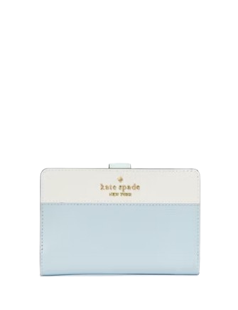 Kate Spade New York Madison Medium Bifold Wallet Crisp Sky
