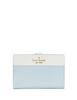 Kate Spade New York Madison Medium Bifold Wallet Crisp Sky