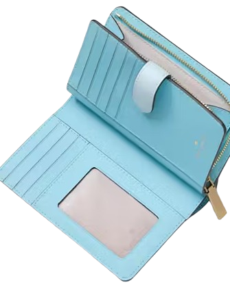 Kate Spade New York Madison Medium Bifold Wallet Crisp Sky