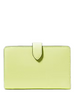 Kate Spade New York Madison Medium Compact Bifold Wallet Lime Slushy