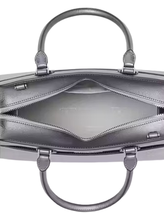 Kate Spade New York Madison Medium Metallic Satchel Candied Flower