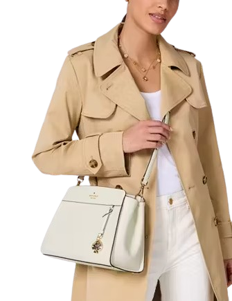 Kate Spade New York Madison Medium Top Handle Satchel Meringue