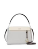 Kate Spade New York Madison Medium Top Handle Satchel Platinum Grey