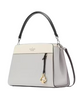 Kate Spade New York Madison Medium Top Handle Satchel Platinum Grey