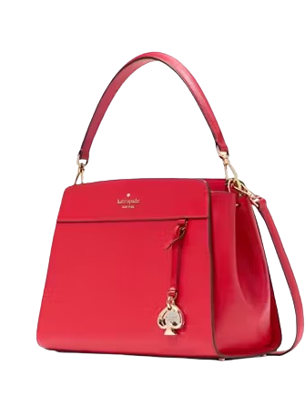 Kate Spade New York Madison Medium Top Handle Satchel Ruby Red