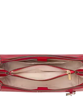 Kate Spade New York Madison Medium Top Handle Satchel Ruby Red
