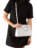 Kate Spade New York Madison Metallic Saffiano Pvc Small Satchel Lunar Light