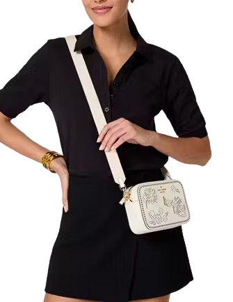 Kate Spade New York Madison Perforated Camera Bag Meringue