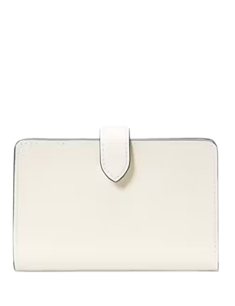 Kate Spade New York Madison Perforated Medium Bifold Wallet Meringue