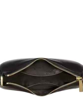 Kate Spade New York Madison Saffiano Leather Crescent Shoulder Bag Black